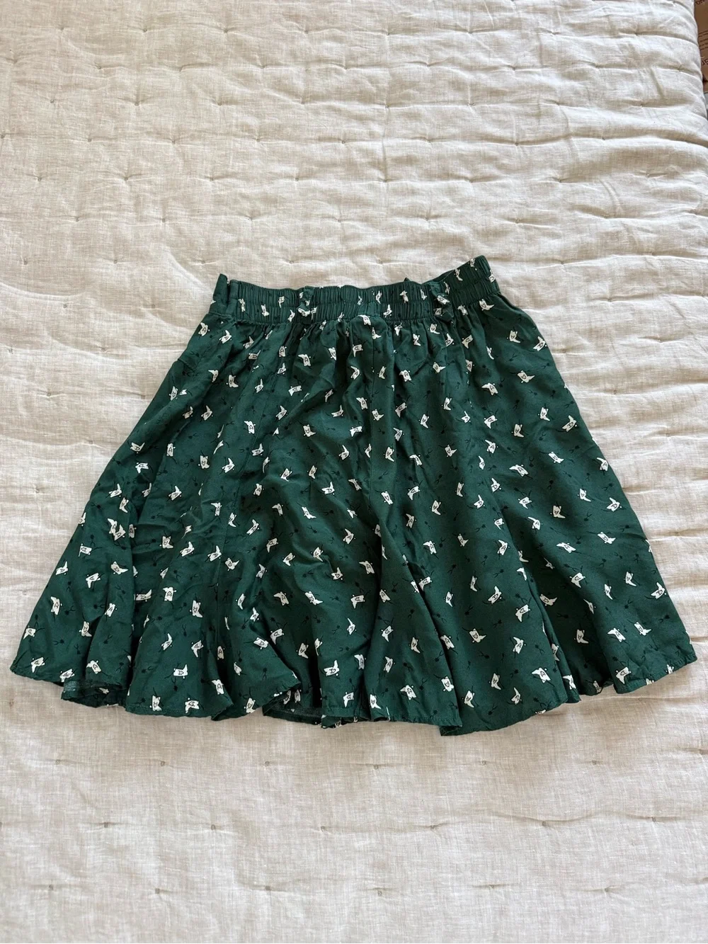 VTG Desert West Sherry Holt Mini Skirt Rodeo Cowgirl Size Large